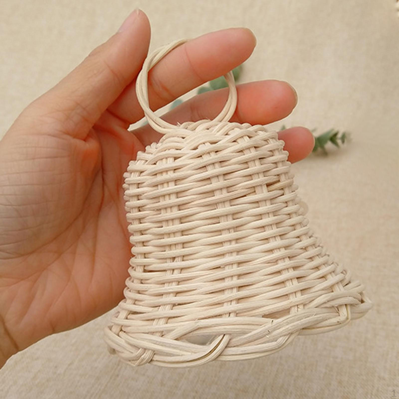 

Рождественские подвески-колокольчики ручной работы, плетеные колокольчики ручной работы для торговых центров with Bell