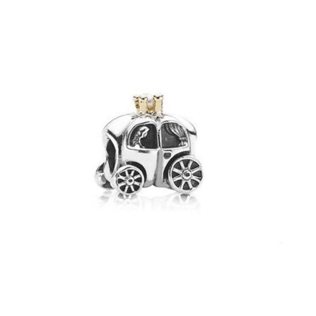 Rose Gold Crown Perlen Charm Bead Fit Original Mode Charms Silber 925 Armband Frauen Schmuck