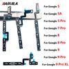 Power Switch On/Off Button Volume Control Key Button Flex Cable For Google Pixel 5 5A 6 6A 7 7A 8 9 Pro XL