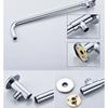 Wall-mounted Stainless Steel Shower Head Extension Arm Rain Extension Tube Shower Seat Basic Bathroom Accessories