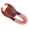 Schwarzbraune Haare Aufsteller Kralle Flexibles Kopfschmuck Elastik Haarkamm Bananen Haarspangen Clip