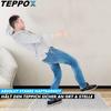 TEPPOX Carpet Stopper Anti-Slip Stickers Stopper Pads Carpet Grippers [4 Pack]