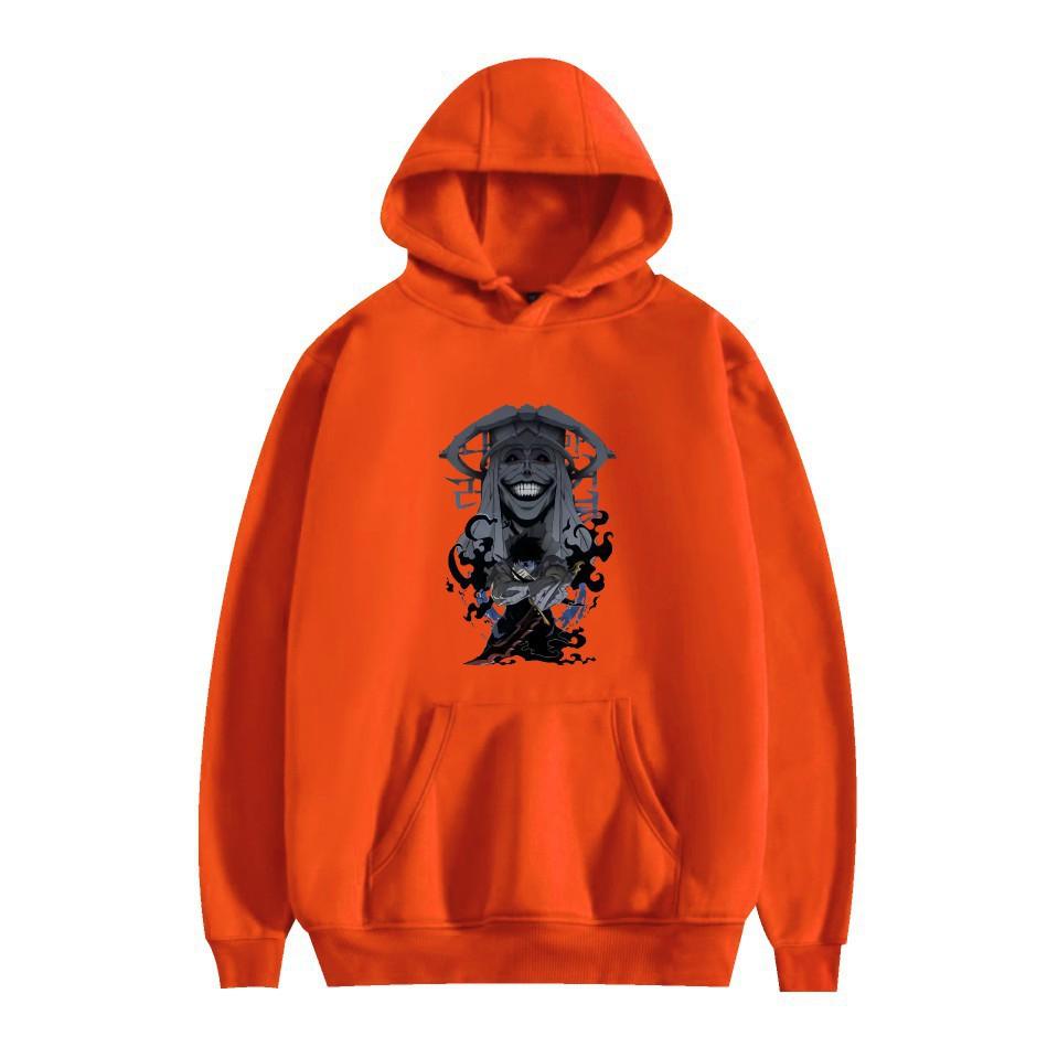 New Arrivals Couple Fashion for Fans of Solo Leveling Anime Printed Sweatshirt Outdoor Sport Cosplay Pullovers Hoodie