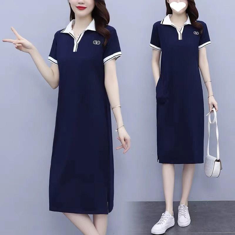 Large Size Women's Clothing Fashionable Women's Summer New Loose Long Style