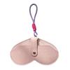 Leather Sunglasses Pouch with Lanyard Eyewear Organizer Compact Sunglasses Box Bag Travel