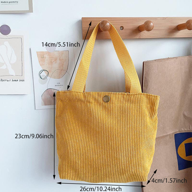 Cute Tote Bag Woman Girls Lady Travel Shopping Cloth Handbags Lunch Bag Small Portable Hand Pouch Bag Organizer