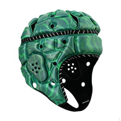 Rugbyhelm Football Verstellbare Scrum-Kappe Sport Kopfschutz für Match-Training