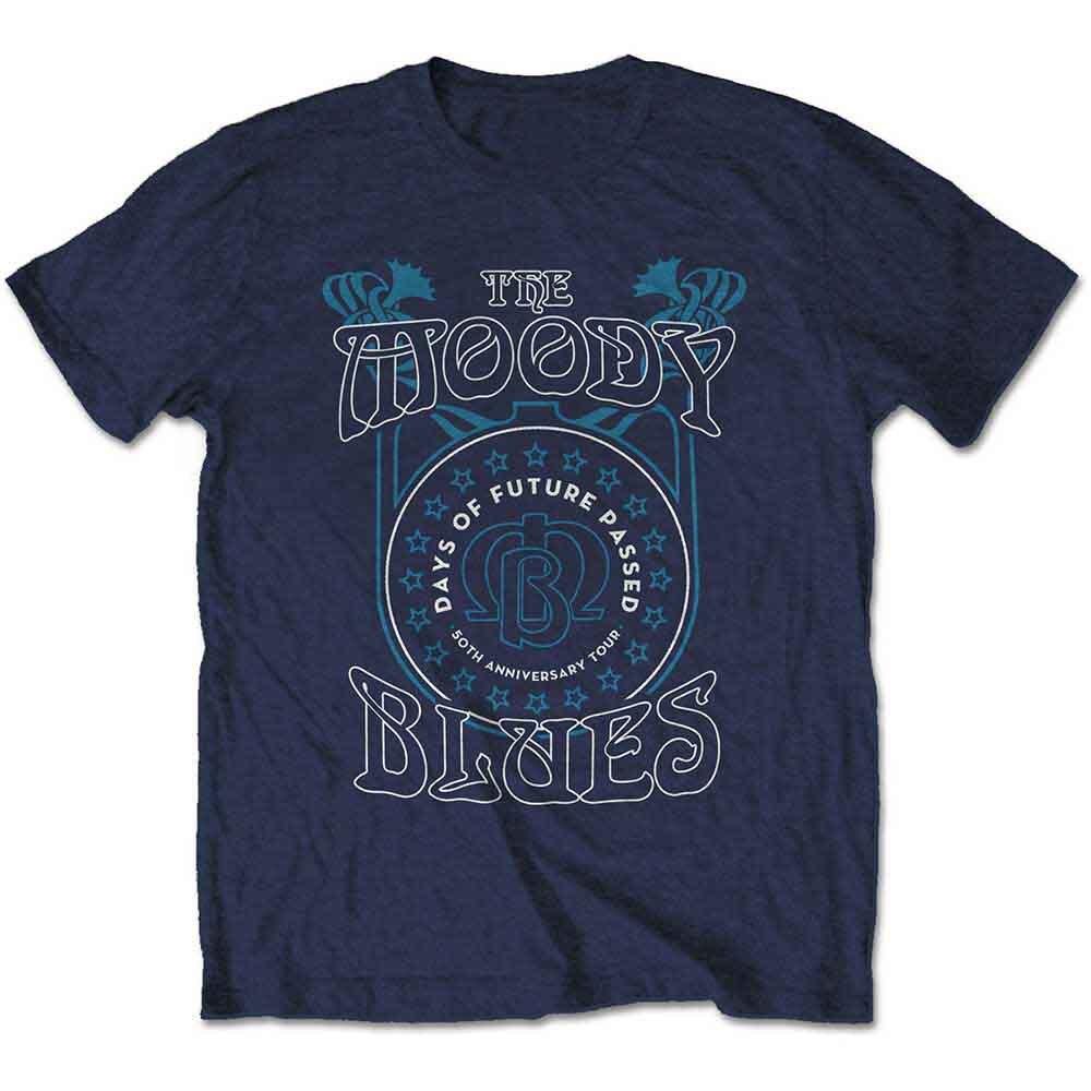 The Moody Blues Unisex Tshirt Days Of Future Passed Tour (Small) S