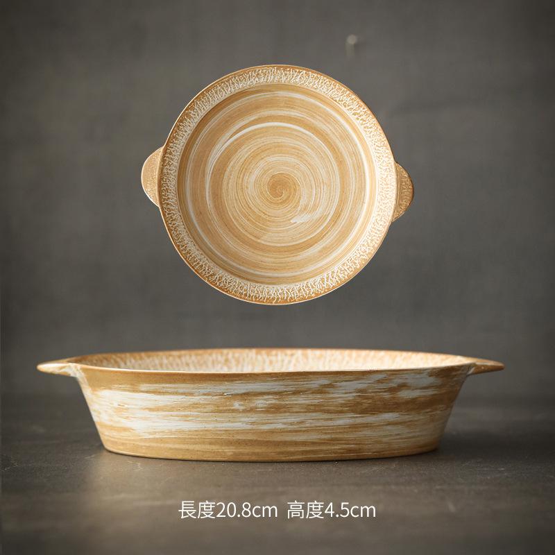Light Luxury Plate Dish Steak Dining Plate Creative Western Dish Pasta Plate Japanese Tableware Internet Celebrity