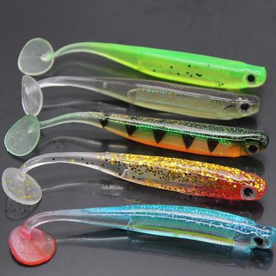Rybaření Soft Bait T Tail Umělý flitr Swing Silikonová rotačka Kapr Bass Lure