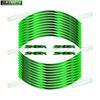 For ZX-10R ZX10R motorcycle accessories 17 inch front and rear wheel decals fairing wheel modified reflective stripe stickers