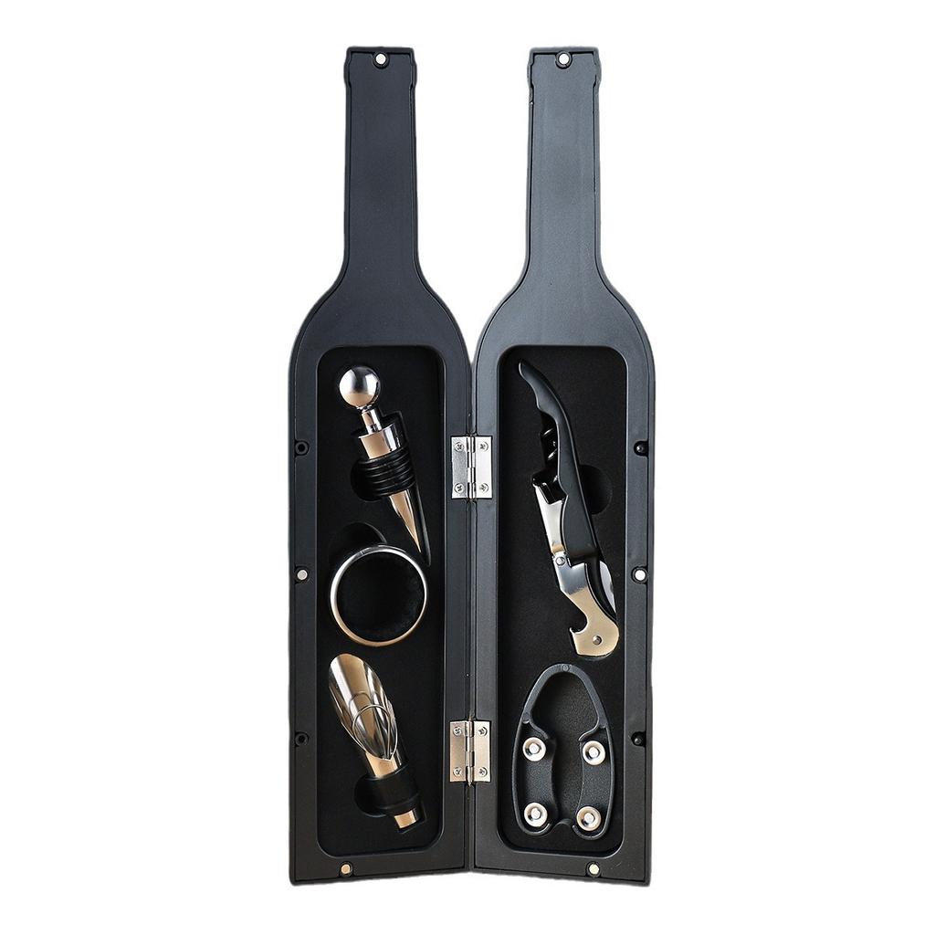 3/5-piece Creative Red Wine Bottle Opener Wine Stopper Bottle Set Gift Set Kitchen Tools & Gadgets