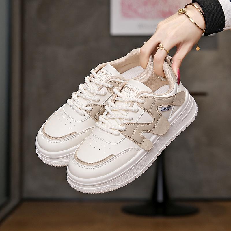 

2025 little white shoes children s autumn new Korean version ins female students leisure sports versatile board shoes street auction P833 40