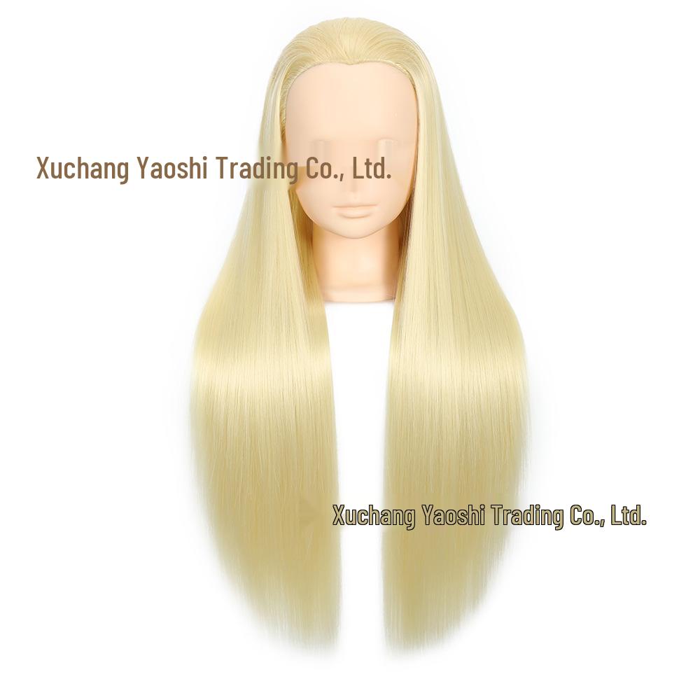Wig Mannequin Head for Braiding, Styling, and Makeup Practice