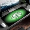 Celtic Fc Crest Design Mouse pad Mouse pad, Gaming Mouse Pad, keyboard pad, Desk Decor for computer notebook Fan Gift Birthday Gift
