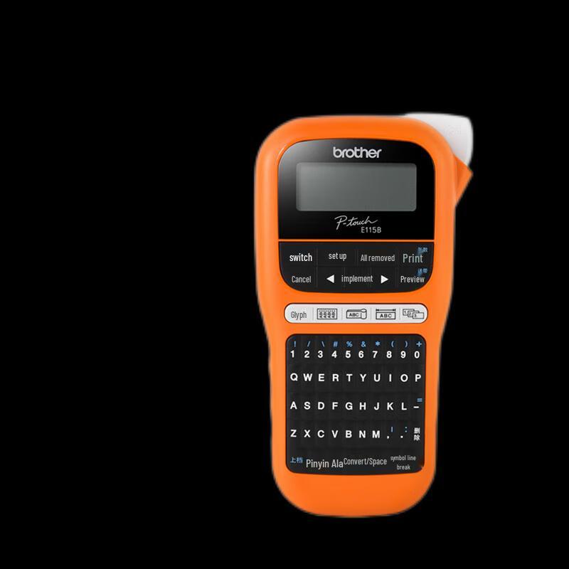 Brother PT-E115B Portable Label Printer