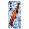 For Redmi 15 4G Phone Case Fashion Flowers Transparent Silicone TPU Soft Back Cover Case For Xiaomi Redmi 15 5G Case Redmi15 Bag