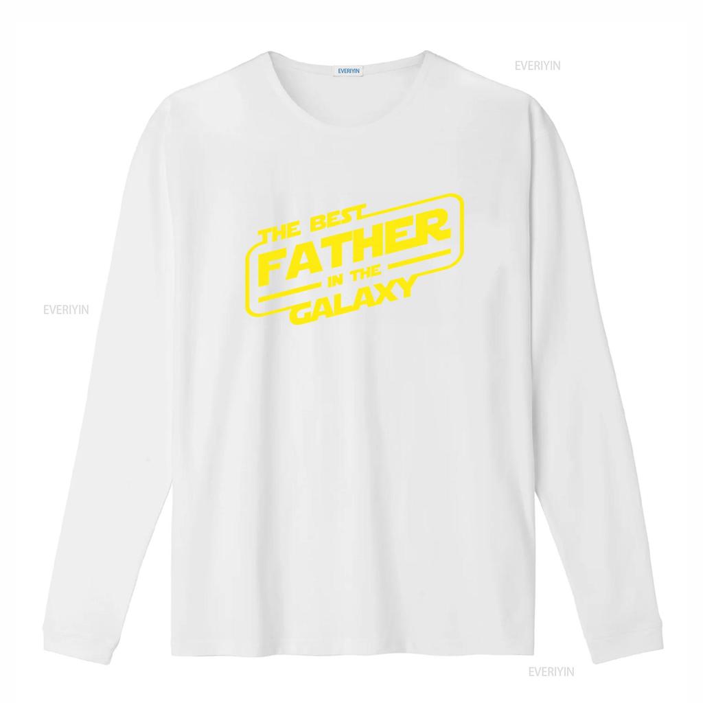 Mens The Best Father In Galaxy T Shirt Daddy Rock Papa Star Rocker Vintage Washed Versatile Fashion Graphic Stretched