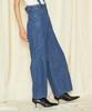 Lee Denim Pants with Size Used Women's Suspenders, M,