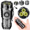 Waterproof LED Flashlight Adjustable Brightness Torch Mini Handheld Flashlight  Hiking
