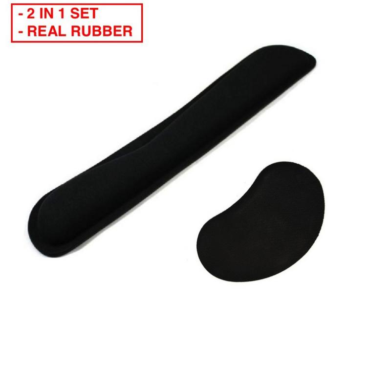 Keyboard  Wrist  Rest  Pad And Mouse Gel Wrist Rest Support Memory Foam Ergonomic Cushion