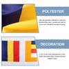 Flag Buddha Flags Banner Prayer for Outdoor Buddhism Blessing Polyester