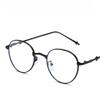 Fashion Round Full Frame Sun Glasses Light Color Tinted Sunglasses Retro Vintage Thin Mirror Lens Glasses for Beach Vacation