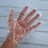 100-1000pcs Disposable Gloves Food Grade Plastic Transparent Gloves for Restaurant Fried Chicken Pizza Gloves Kitchen Tableware