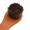 1PC Horsehair Shoe Brush Multifunctional Polishing Applicator Brush For Leather Boots Suede Shoe Car Interior Detail Cleaning