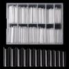 240 Pieces Extra Long Nail Tips Stiletto Nail Tips Oval Stiletto False Nails