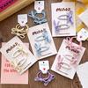 Sweet Candy Color Fabric Bow Children's Bb Clip Hairline Bangs Hairpin Rubber Band Headwear Girls Kids Hair Accessories