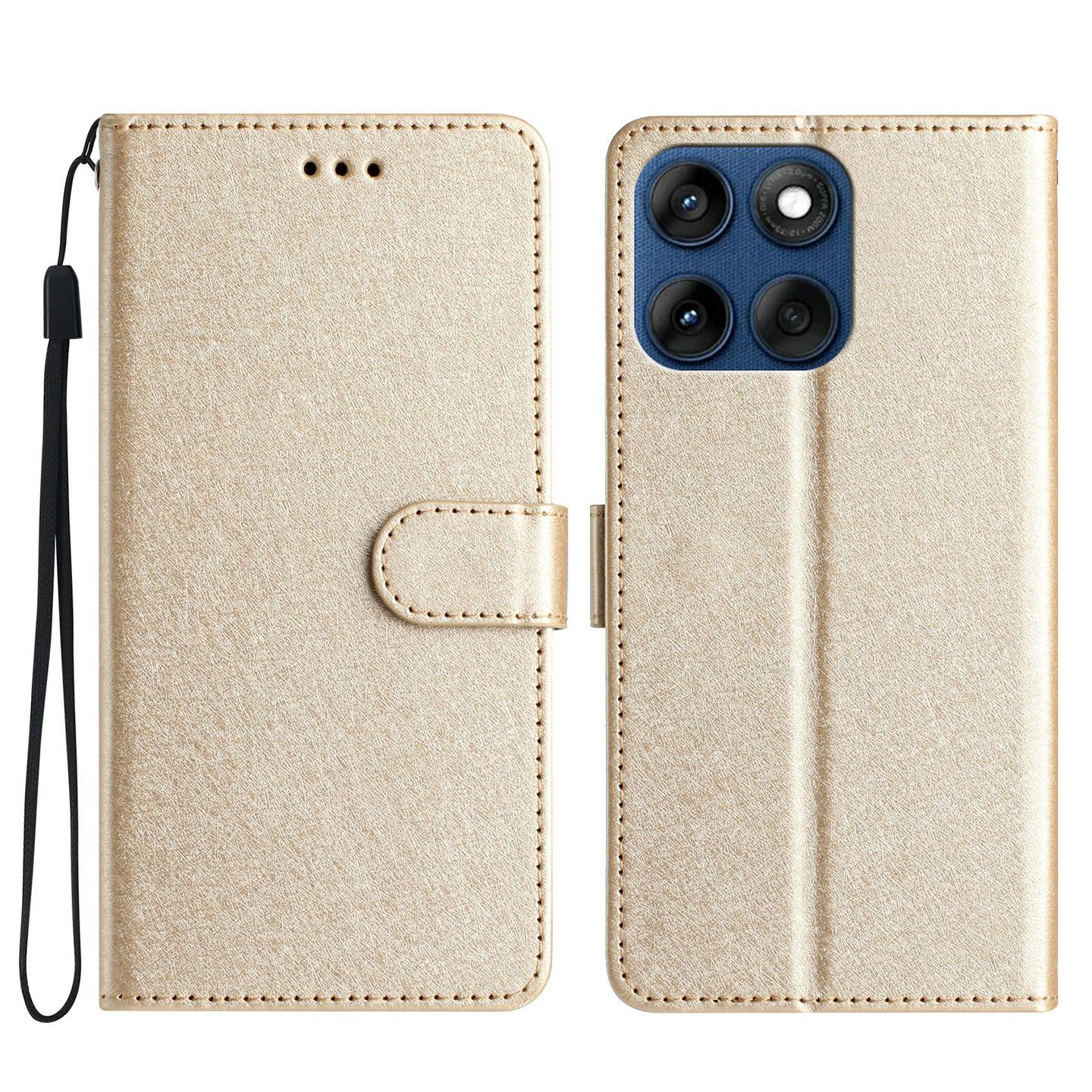 Wallet Case for Motorola Edge 60 5G/60 Fusion 5G/60s 5G Leather Folio Phone Cover Magnetic Clasp E