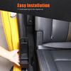 For Ford Ranger 2023-2025 ABS Car Rear Seat Side Storage Box Umbrella Organizer Tray Trim Car Interior Accessories