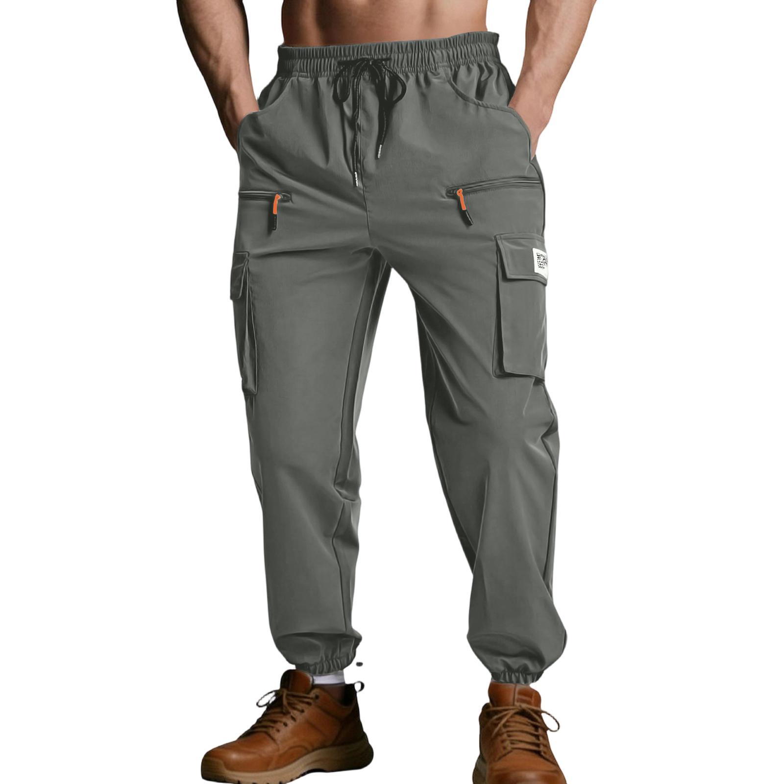

Men s American Loose High Street Leisure Sports More Pocket Workwear Trousers XL