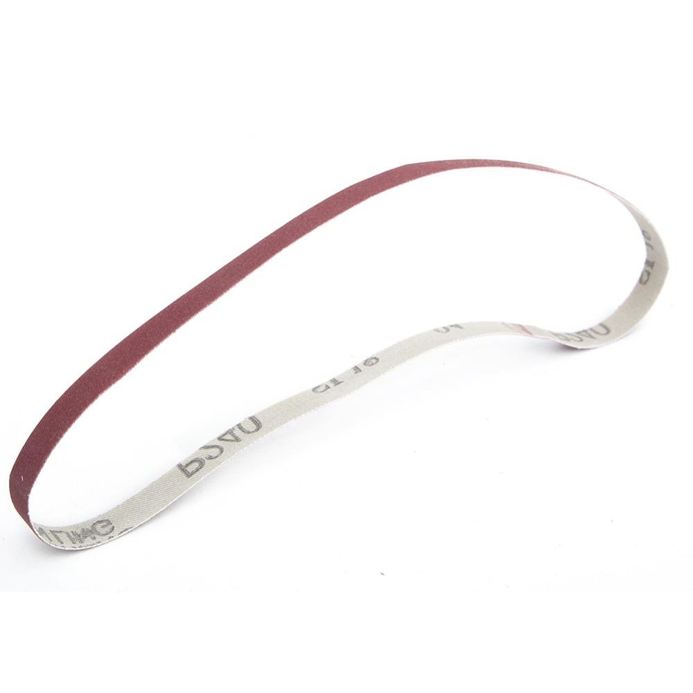 10pcs 3/8 X 21 Inch Sanding Belt 533 X 9mm Abrasive Band Strap Sandpaper Belt  For Belt Sander