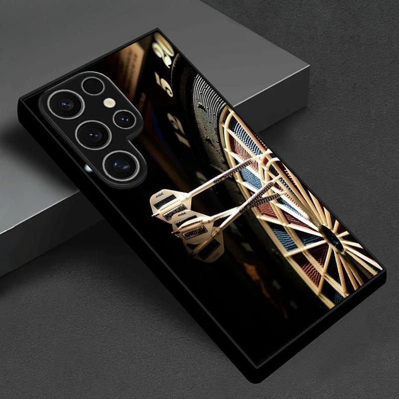 Dartboard And Dart Close-Up Pattern Design phone case Suitable for S26ULTRA S25 S24 S23 S22Ultra S22 S21 A35 A36 A55