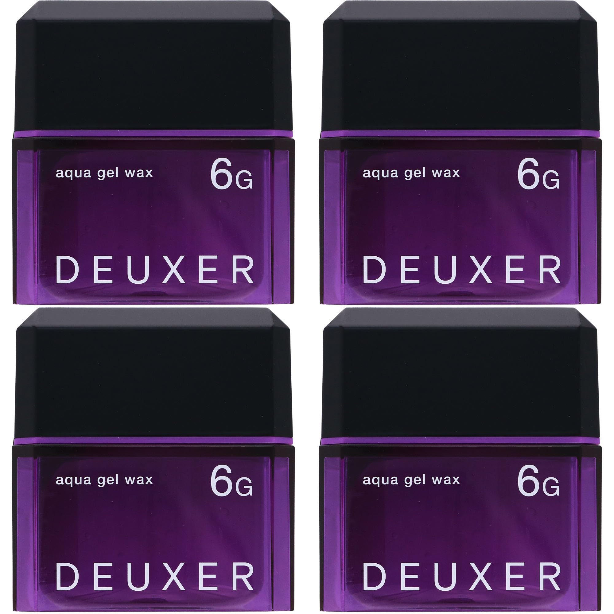 

Deucer Aqua Gel Wax 6G 80g x 4 pieces set синій