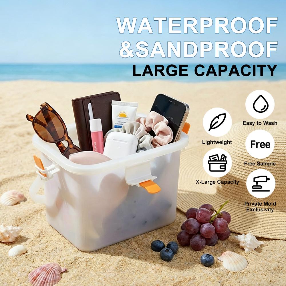 Leading Manufacturer Silicone Beach Bag High Quality Waterproof Outdoor Organizer for Water Sports Equipment Price