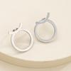 Fashion Creative Simple Hollow Geometric Circle Earrings For Women