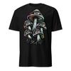 Hypnotic Mushroom T Shirt Psychedelic Eye Glitch Trippy  Vintage Washed Fashion Soft Graphic Top For Everyday Wear Stylish