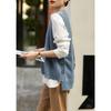2025 Autumn/Winter Retro Women's Layered Knit Vest Top