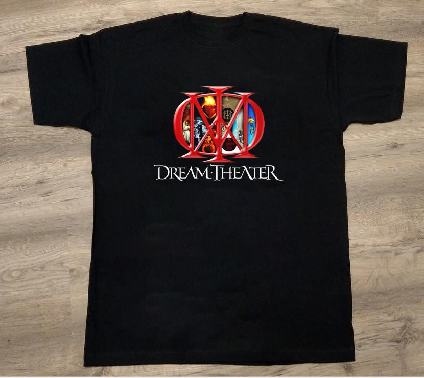 Dream Theater logo Black Cotton All size S5XL Shirt HN247 Unisex T-Shirt XXXL