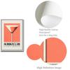 Vintage Manhattan Cocktail Art Prints Drinking Dry Martini Poster Margarita Gin Basil Smash Kitchen Bar Club Wall Decor Pictures