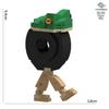 2025 Cartoon Italian Brainrot Animals Tung Tung Tung Sahur Building Blocks Model Desk Ornament Tralalelo Tralala Bricks Toy Gift