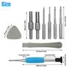 1Set Game Console Repair Screwdriver Set - Disassembly Opening Tool Kit Parts For GBA SP New 3DS XL NGC