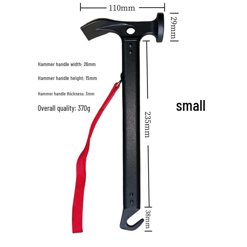 Multi-functional Outdoor Tent Peg Hammer
