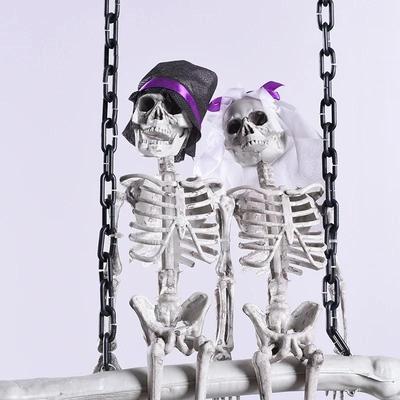 Halloweenská ozdoba Nevěsta a ženich Kostra Závěsná domácí dekorace Strašidelný dům Dekor Kreativní Party Doplňky Pár DIY