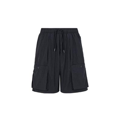 Li Ning Serie Sportiva Retro Pantaloncini Casual Comodi Freschi Unisex Neri AKSW569-1
