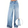 New Women's Pink Loose Fit Sweatpants, Casual Straight Wide Leg Lounge Pants for Relaxed Street Style