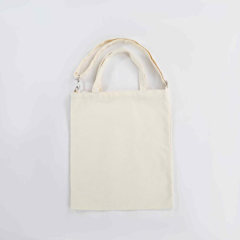 Fashion Canvas Shoulder Bag Customized Print Canvas Shopping Bag Casual Large Capacity Schoolbag Tote Bag